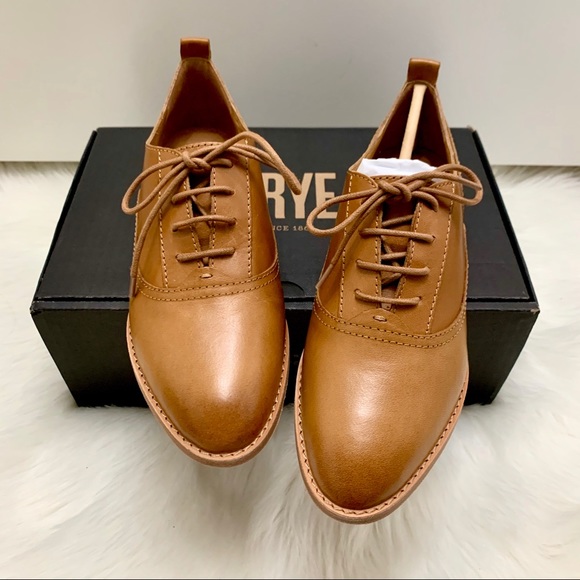Frye Grace CVO Oxford Flat Tobacco - Picture 6 of 14
